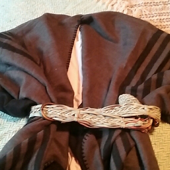 Reversible winter shawl - Picture 4 of 4